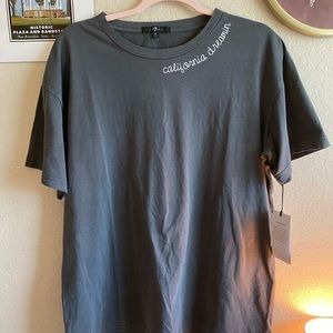 7 For All Man Kind grey tee! Great for a day out!!